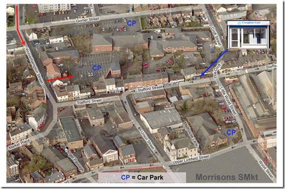 CCS Map New Office Parking Best y